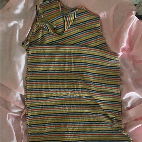 Striped mini dress - Picture 2 of 4